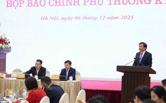Họp báo Chính phủ thường kỳ tháng 11