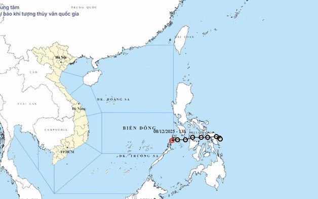 Tin cuối cùng về áp thấp nhiệt đới