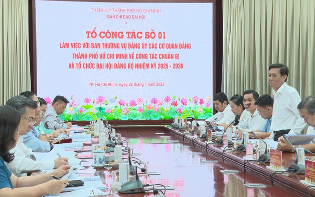 TP.HCM chuẩn bị Đại hội Đảng bộ các cơ quan Đảng nhiệm kỳ 2025-2030
