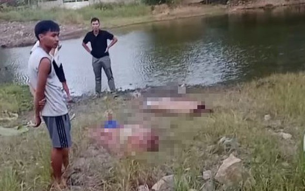 Thi thể hai học sinh mất tích được tìm thấy gần mỏ đá ngừng khai thác