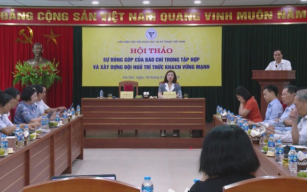 Báo chí: Cầu nối tập hợp và xây dựng đội ngũ trí thức khoa học và công nghệ vững mạnh