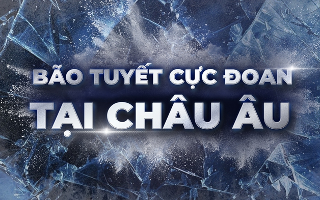 NRTG: Bão tuyết cực đoan tại châu Âu