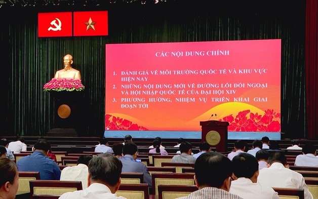 Hội nghị báo cáo viên Trung ương toàn quốc thông báo nhanh kết quả Đại hội XIV của Đảng