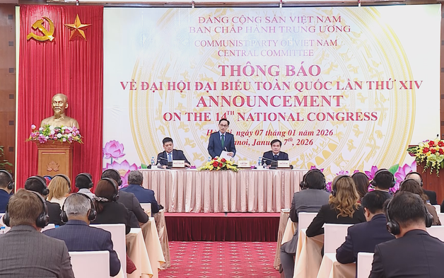 Thông báo về Đại hội Đảng toàn quốc lần thứ XIV tới các cơ quan đại diện ngoại giao nước ngoài, các tổ chức quốc tế tại Việt Nam