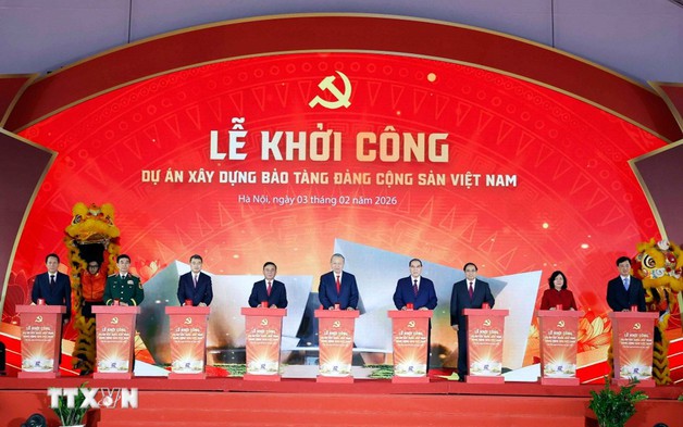 Tổng Bí thư Tô Lâm dự Lễ khởi công dự án xây dựng Bảo tàng Đảng Cộng sản Việt Nam