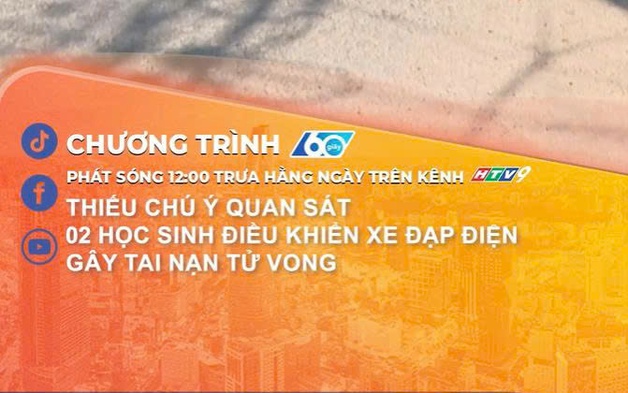 Thiếu chú ý quan sát, 2 học sinh điều khiển xe đạp điện gây tai nạn tử vong