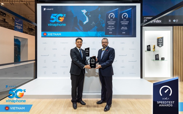 VinaPhone xác lập vị thế "Mạng 5G tốt nhất Đông Nam Á" tại MWC 2026