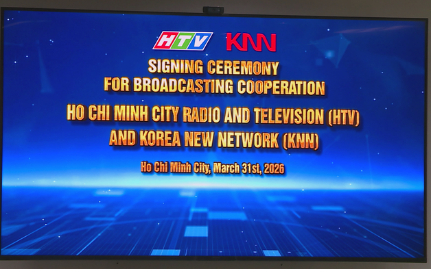 Đài Phát thanh và Truyền hình TP. Hồ Chí Minh (HTV) ký kết hợp tác với Đài Truyền hình KNN (Hàn Quốc): Mở ra nhiều cơ hội quảng bá văn hóa