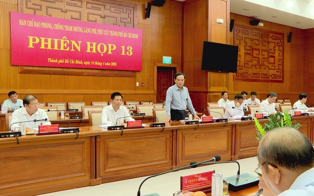 Ban Chỉ đạo phòng, chống tham nhũng, lãng phí, tiêu cực TP. Hồ Chí Minh tổ chức phiên họp thứ 13