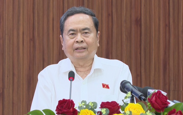 Chủ tịch Quốc hội Trần Thanh Mẫn tiếp xúc cử tri tại TP. Hồ Chí Minh