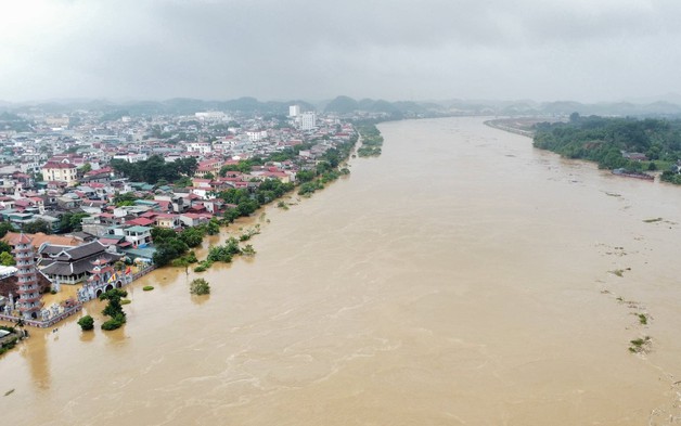 Tin cảnh báo lũ trên các sông khu vực Bắc bộ
