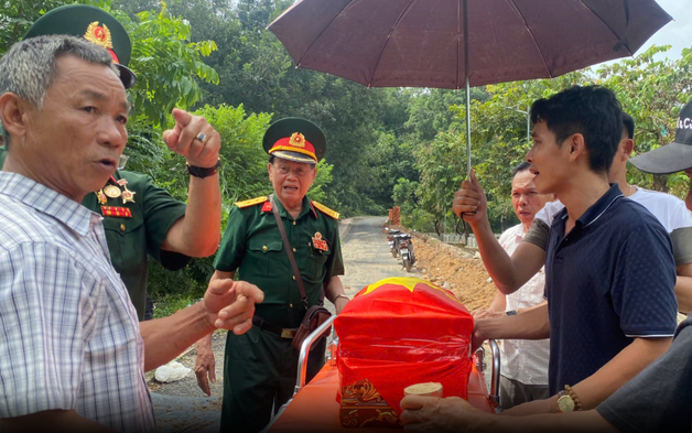 Đưa hài cốt liệt sĩ Chu Văn Tuyết về quê hương sau 57 năm hy sinh