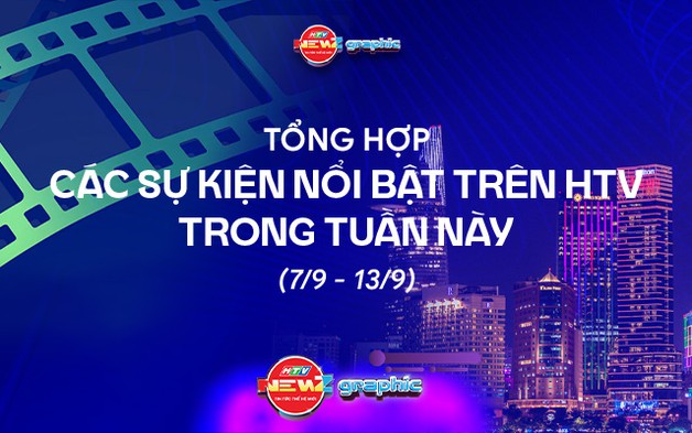 NewZgraphic: Tổng hợp các sự kiện nổi bật trên HTV trong tuần (7/9-13/9)