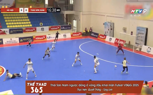 Thái Sơn Nam ngược dòng ở vòng đấu khai màn Futsal VĐQG 2025