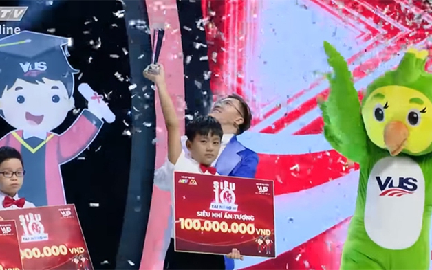 Đăng Khôi giành giải thưởng "Siêu tài năng nhí ấn tượng"