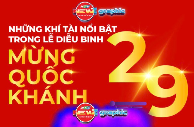 NewZgraphic: Những khí tài nổi bật trong lễ diễu binh mừng Quốc khánh 2/9
