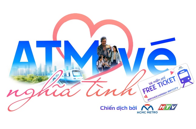 TP. Hồ Chí Minh chính thức công bố “ATM Vé Nghĩa Tình” đầu tiên tại tuyến Metro số 1 (Bến Thành - Suối Tiên)