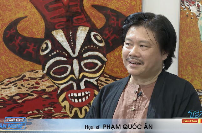 Tạp chí văn nghệ: Họa sĩ Phạm Quốc Ân và "Thiêng - Cơ Tu"