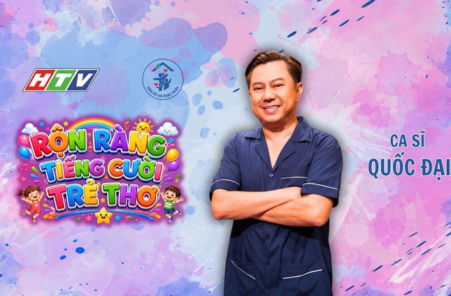Ca sĩ Quốc Đại mang góc nhìn mới về gia đình trong vở kịch "Rộn ràng tiếng cười trẻ thơ"