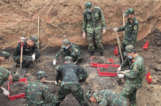 Hôm nay 28/7, quy tập thêm 19 bộ hài cốt liệt sĩ tại Công viên Lê Thị Riêng, nâng tổng số lên 144