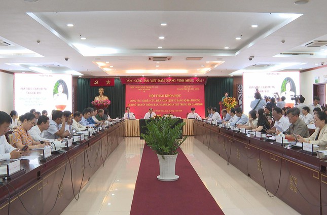Lịch sử Đảng bộ địa phương: Đổi mới cách tiếp cận trong bối cảnh mới