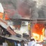 Cháy lớn tại khu vực chợ Bình Trưng, TP. Hồ Chí Minh
