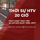Dự án chống ngập dự kiến vận hành vào tháng 11/2026 | Thời sự HTV ngày 1/10/2026