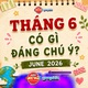 Tháng 6 với nhiều sự kiện nổi bật về môi trường, gia đình và cộng đồng