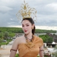 Bella Ranee tham gia nghi lễ tôn vinh thần rắn Naga