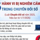 5 hành vi bị nghiêm cấm trong chuyển đổi số từ ngày 1/7/2026