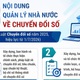 8 nội dung quản lý nhà nước về chuyển đổi số từ 1/7/2026