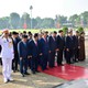 Lãnh đạo Đảng, Nhà nước vào Lăng viếng Chủ tịch Hồ Chí Minh và tưởng niệm các Anh hùng liệt sĩ