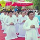 Tín đồ Cao Đài TP. Hồ Chí Minh cầu siêu anh hùng liệt sĩ tại Công viên Lê Thị Riêng